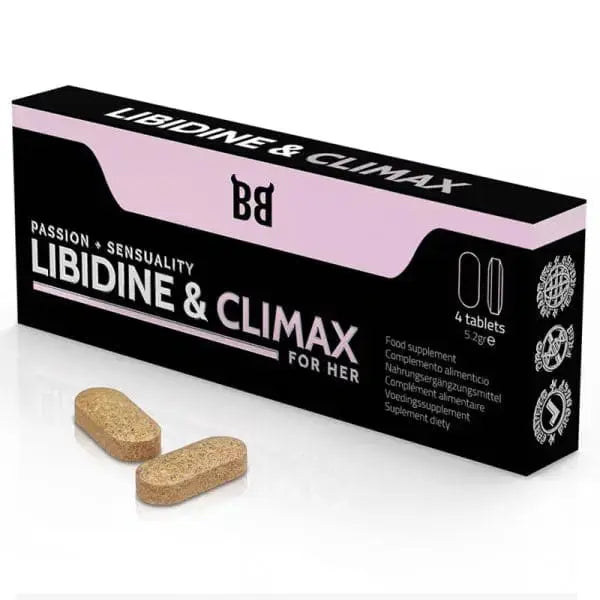 Blackbull By Spartan – Libidine &amp; Climax Increase L Bido For Women 4 Capsules Spartan Flutters.ie