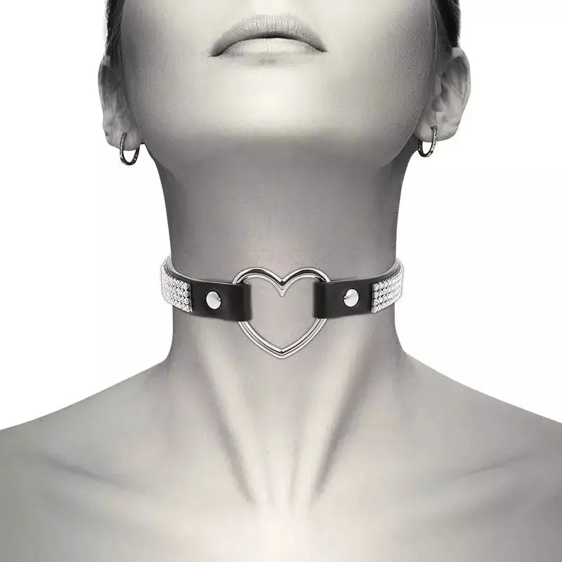 COQUETTE - CHIC DESIRE VEGAN LEATHER CHOKER Flutters.ie Flutters.ie