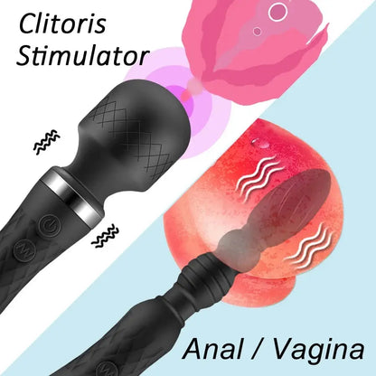 Dual Vibrator Magic Wand - Flutters.ie