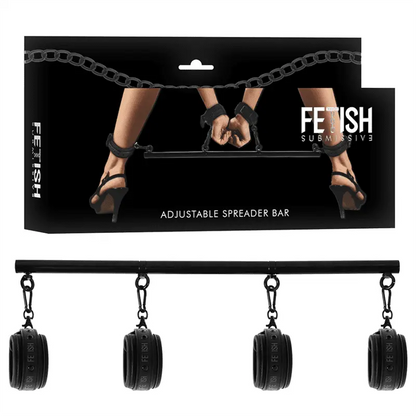 Fetish Submissive Bondage – Adjustable Separator Bar 4 Pieces Fetish Submissive Bondage