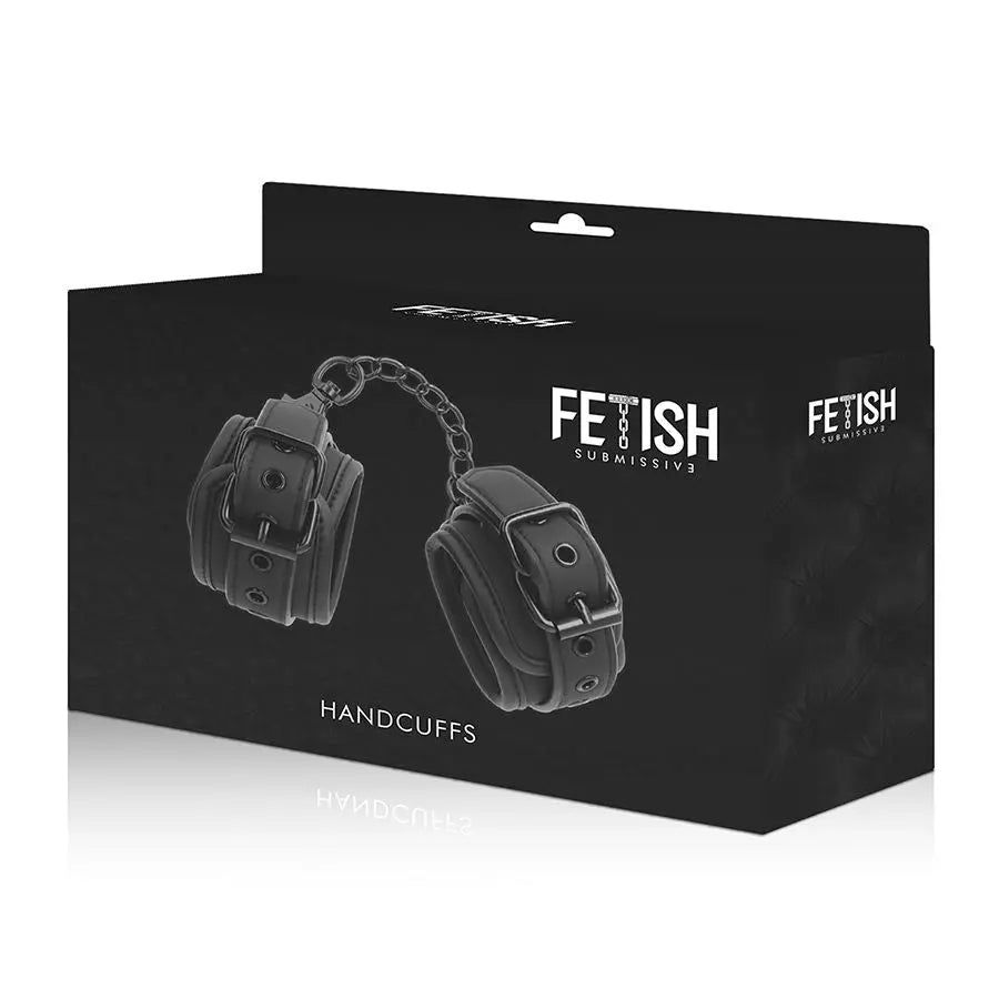 Fetish Submissive Handcuffs Vegan Leather Fetish Submissive Bondage Flutters.ie