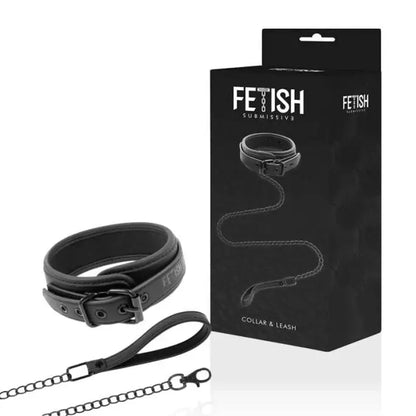 Fetish Submissive – Noprene Lining Chain Necklace Fetish Submissive Bondage