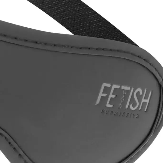 Fetish Submissive – Vegan Leather Mask With Neoprene Lining Fetish Submissive Bondage