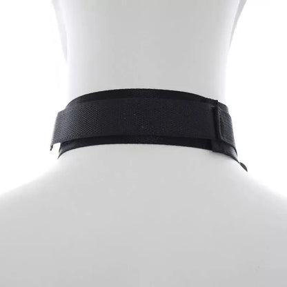 Ohmama Fetish Nylon Collar With Wrist Restraints OHMAMA