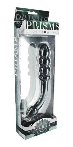 Hamsa G-Spot-/Prostate Dildo - Smoky Jade - Flutters.ie