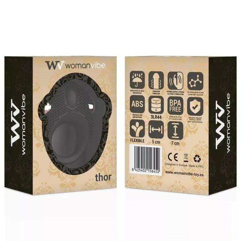 Silicone Vibrator Ring - Womanvibe Thor Womanvibe Flutters.ie