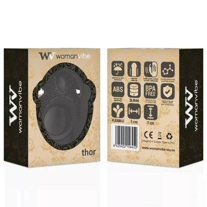 Silicone Vibrator Ring - Womanvibe Thor Womanvibe Flutters.ie