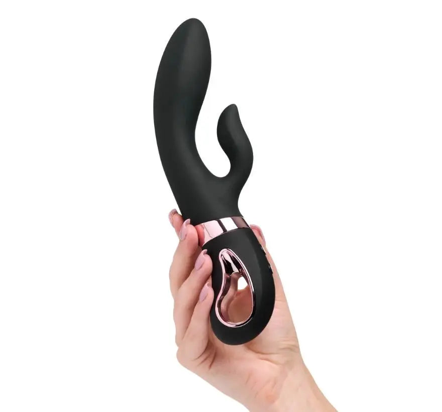 So Divine Black Magic Rabbit Vibrator - Flutters.ie