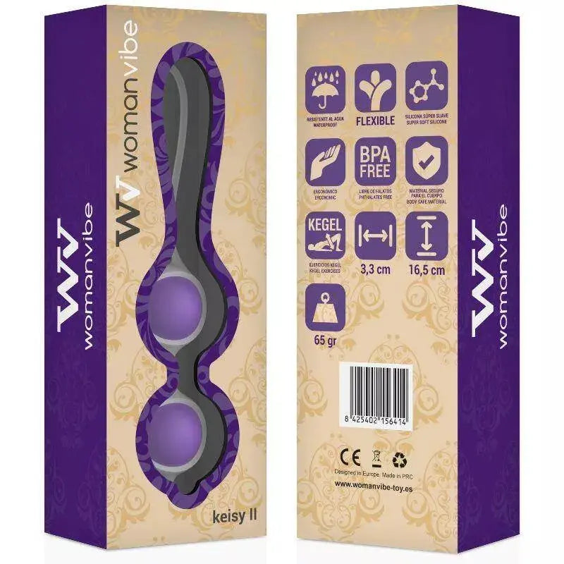 WOMANVIBE - KEISY II SILICONE BALLS Flutters.ie Flutters.ie