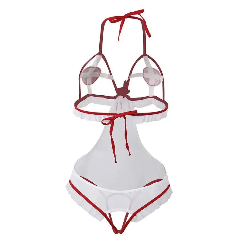 Sexy Crotchless Nurse Costume L/XL - SUBBLIME Subblime Flutters.ie